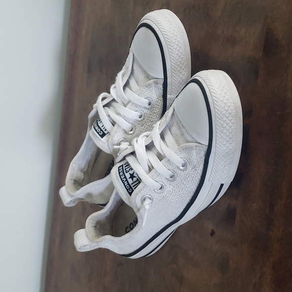 Converse Shoes - Converse Chuck Taylor  All Star sz 6  Shoreline Slip On White Canvas/Mesh
